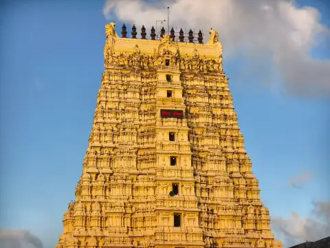 Rameswaram temple gopuram