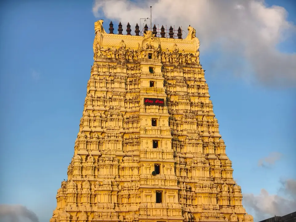 Rameswaram temple gopuram